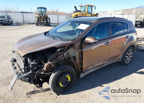 2018 Kia Sportage Ex z USA, uszkodzony, nr VIN KNDPNCAC0J7365555